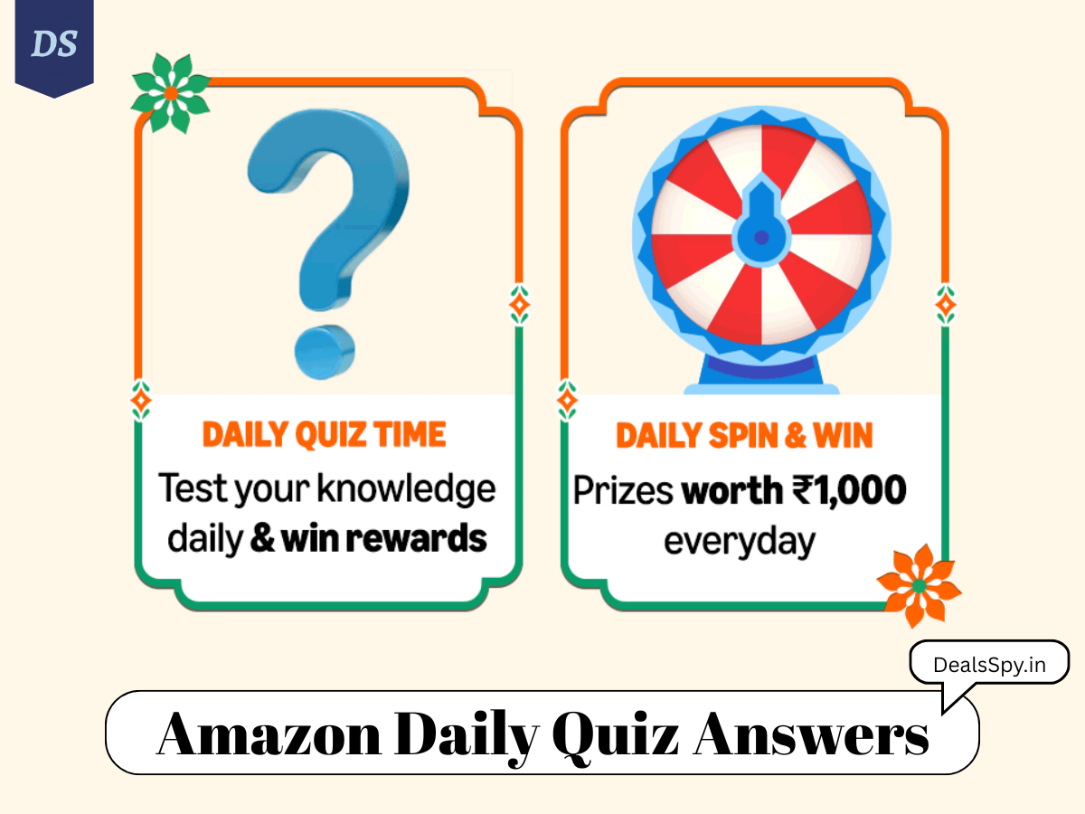 Amazon Quiz Answers Today for 30th January 2026: Win ₹50 Amazon Pay Balance.