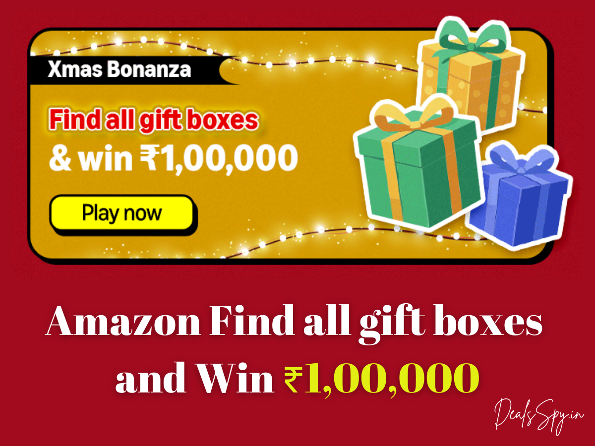Amazon Find all gift boxes & Win ₹1,00,000
