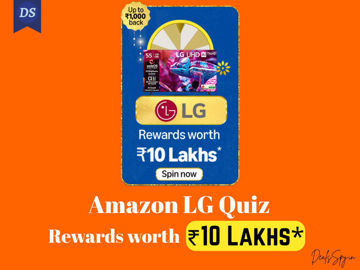 Amazon LG Quiz: Rewards worth ₹10 Lakhs & more