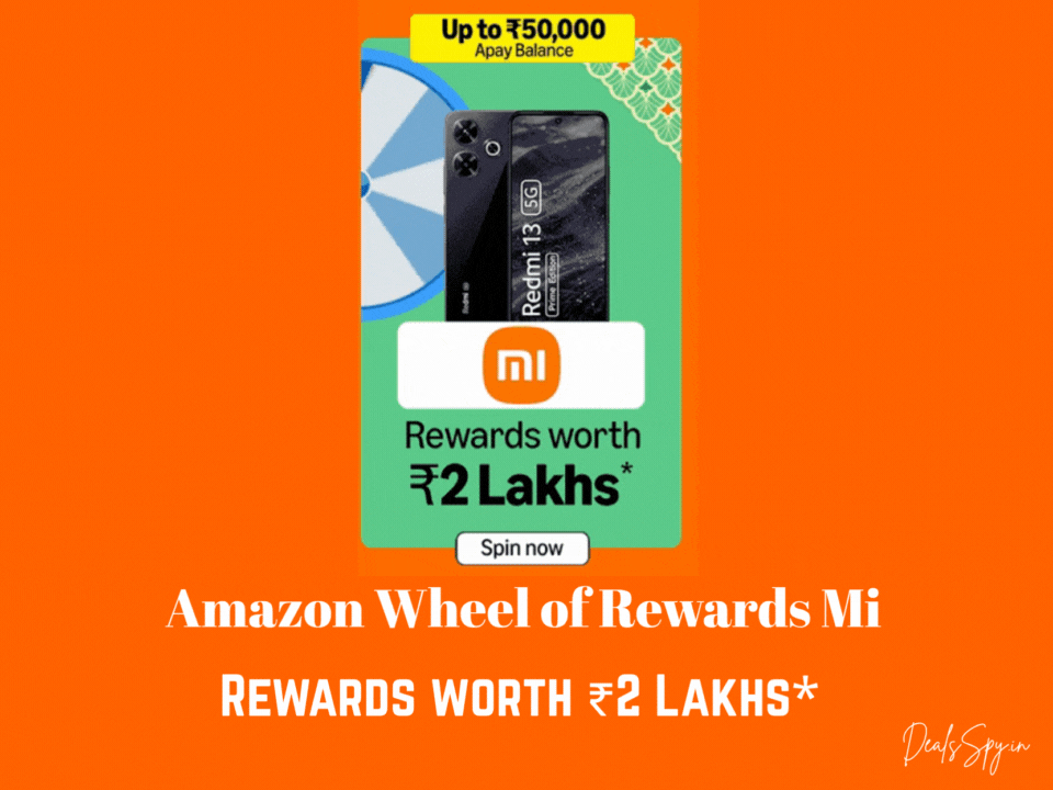 Amazon Wheel of Rewards Mi Quiz: Rewards Worth ₹2 Lakhs & more