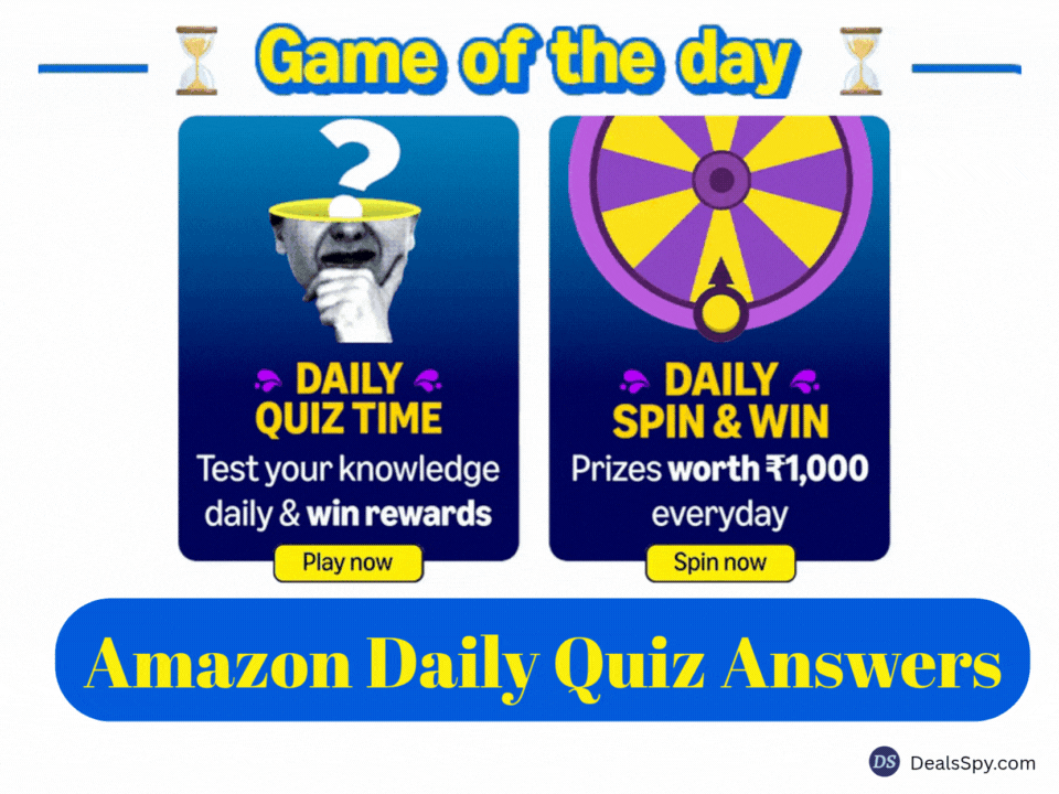 Amazon Quiz - Prime Day Banners
